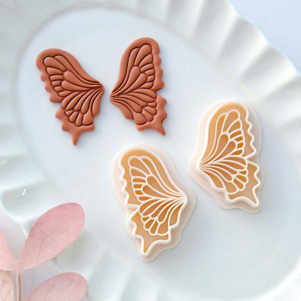 Schmetterling Flügel Ausstechformen | Boho Clay Ohrring Formen | Schmuckherstellung-Werkzeuge