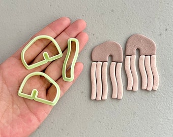 Arch U Shape Clay Cutters | Polymer Clay Cutters | Dangle Earring Cutters | Clay Molds