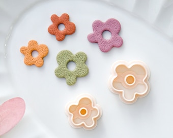 Flower Polymer Clay Cutters | Flower Clay Cutters | Spring Clay Cutters | Clay Earring Cutters | Jewelry Making