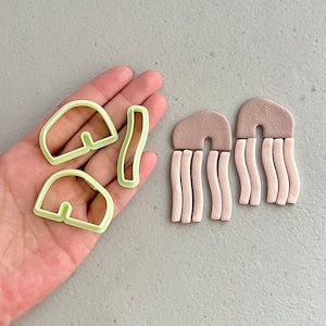 Arch U Shape Clay Cutters | Polymer Clay Cutters | Dangle Earring Cutters | Clay Molds