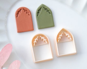 Arch Polymer Clay Cutters | Art Deco Clay Earring Cutters