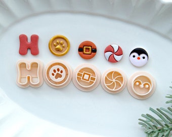 Stud Earring Christmas Clay Cutters | Winter Clay Cutters | Earring Cutters | Clay Stud Pack | Clay Tools