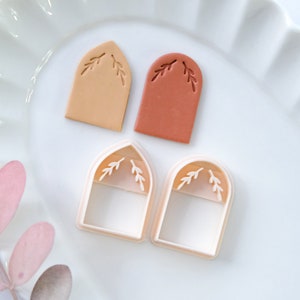 Arch Polymer Clay Cutters Art Deco Clay Earring Cutters image 2