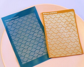 Polymer Clay Silk Screen Stencil: Jewelry Pattern Design (7x10cm)