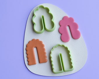 U Shaped Clay Cutters | Polymer Clay Earring Cutters | Clay Tools