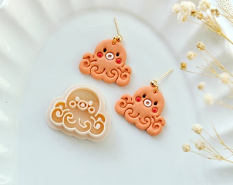 SUPERFINDINGS 8 Emporte-Pièce Animaux Marins - Moules Argile Polymère, Biscuit Et Fondant