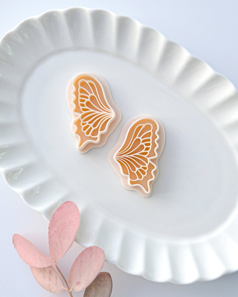 Fairy Wings Clay Cutters Butterfly Polymer Clay Cutters Etsy