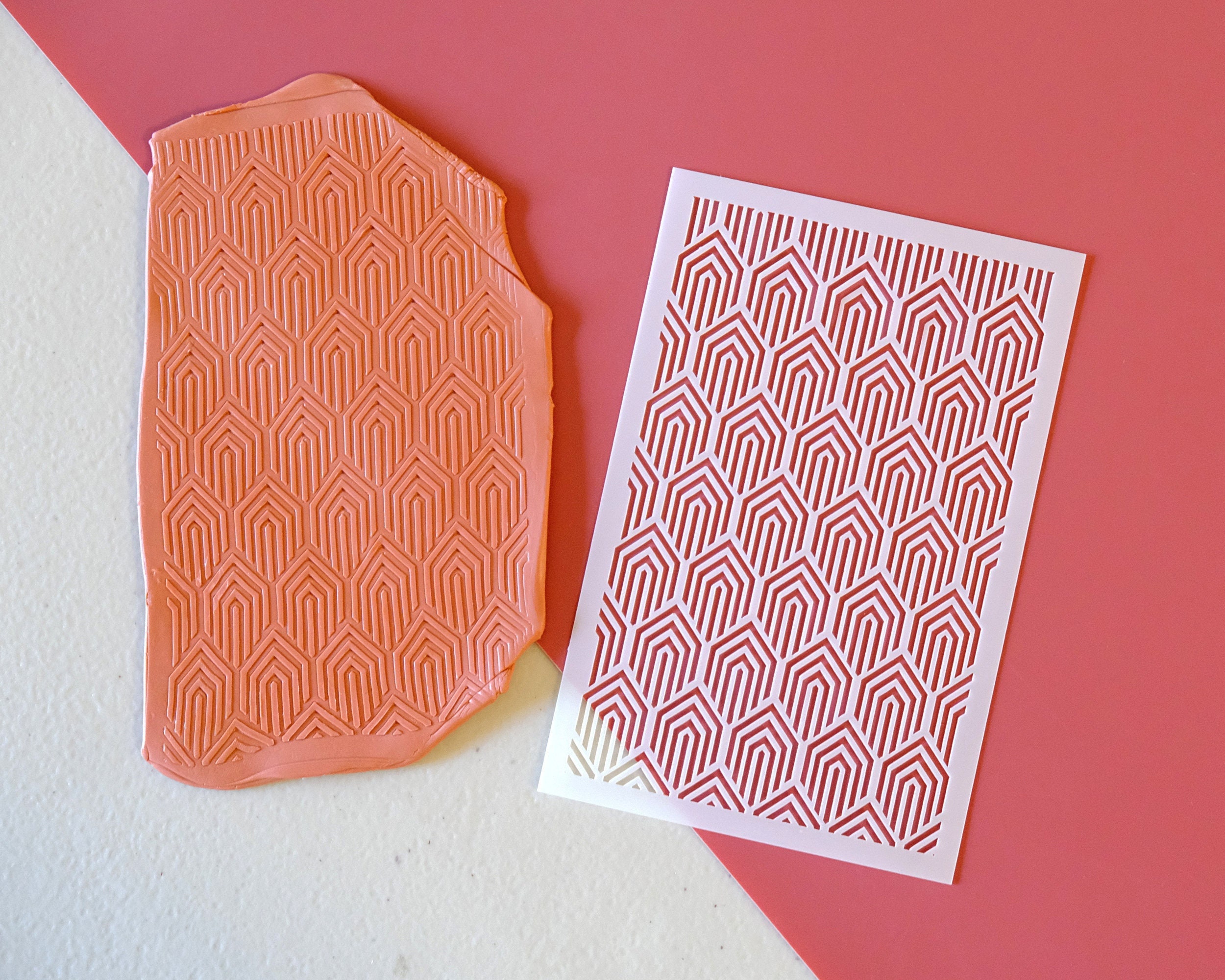 Polymer Clay Texture Sheet Texture Mat for Polymer Clay Etsy