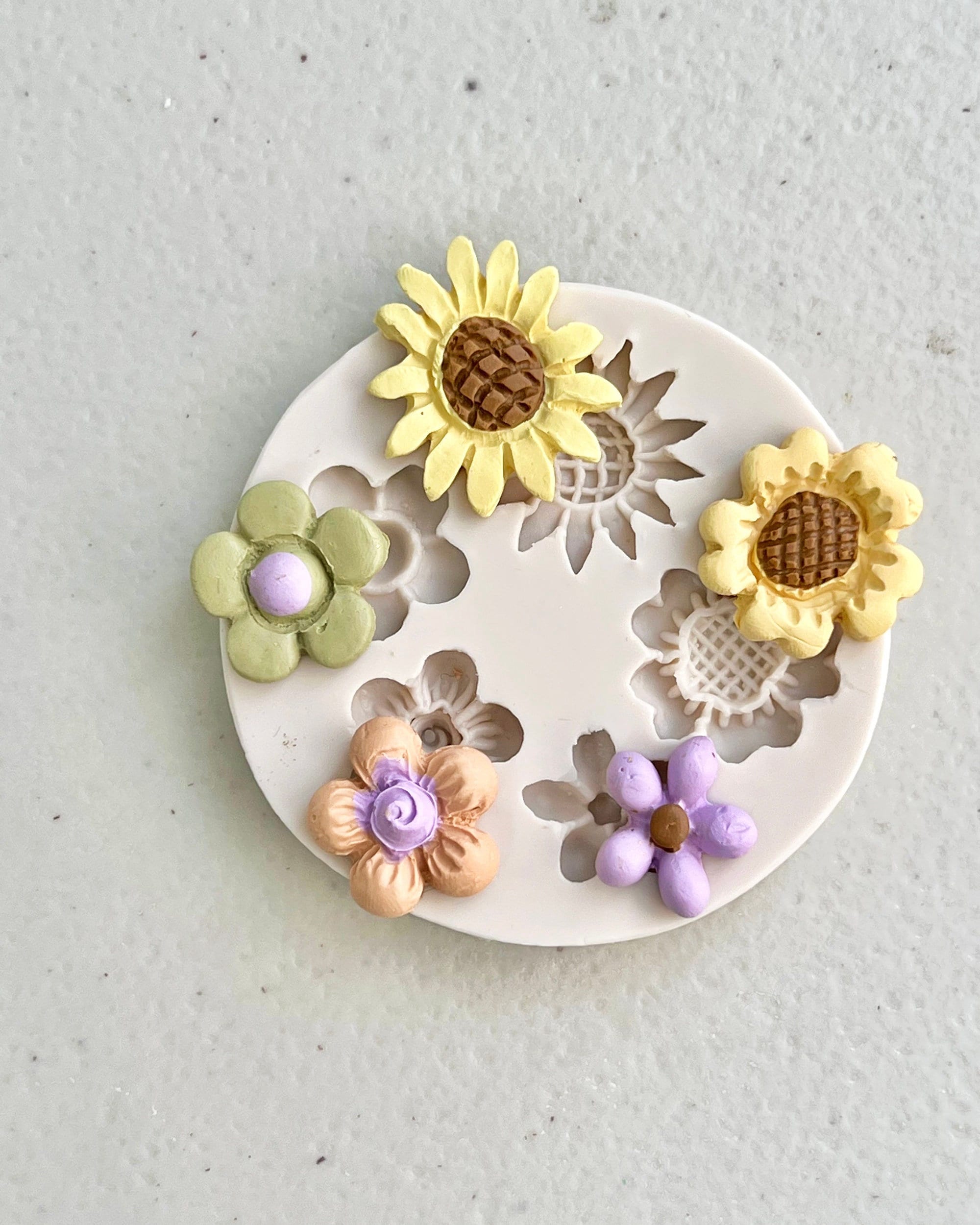 Silicone Flower Mold, Resin Flower Mold, Tiny Flowers, DIY Earrings, F –  LightningStore