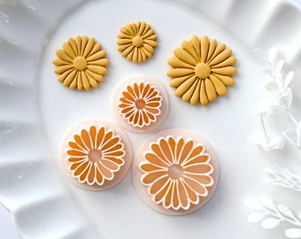 Daisy Flower Polymer Clay Cutters | Spring Flower Clay Cutters | Floral Boho Earring Cutters | Jewelry Making