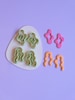 Organic Shaped Donut Polymer Clay Cutters | Funky Clay Earring Cutters | U Shaped Cutters Set | Polymer Clay Tools Supplies 