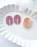 Embossing Arch Polymer Clay Cutters | Art Deco Clay Earring Cutters | Imprint Cutter | Unique Clay Cutters 