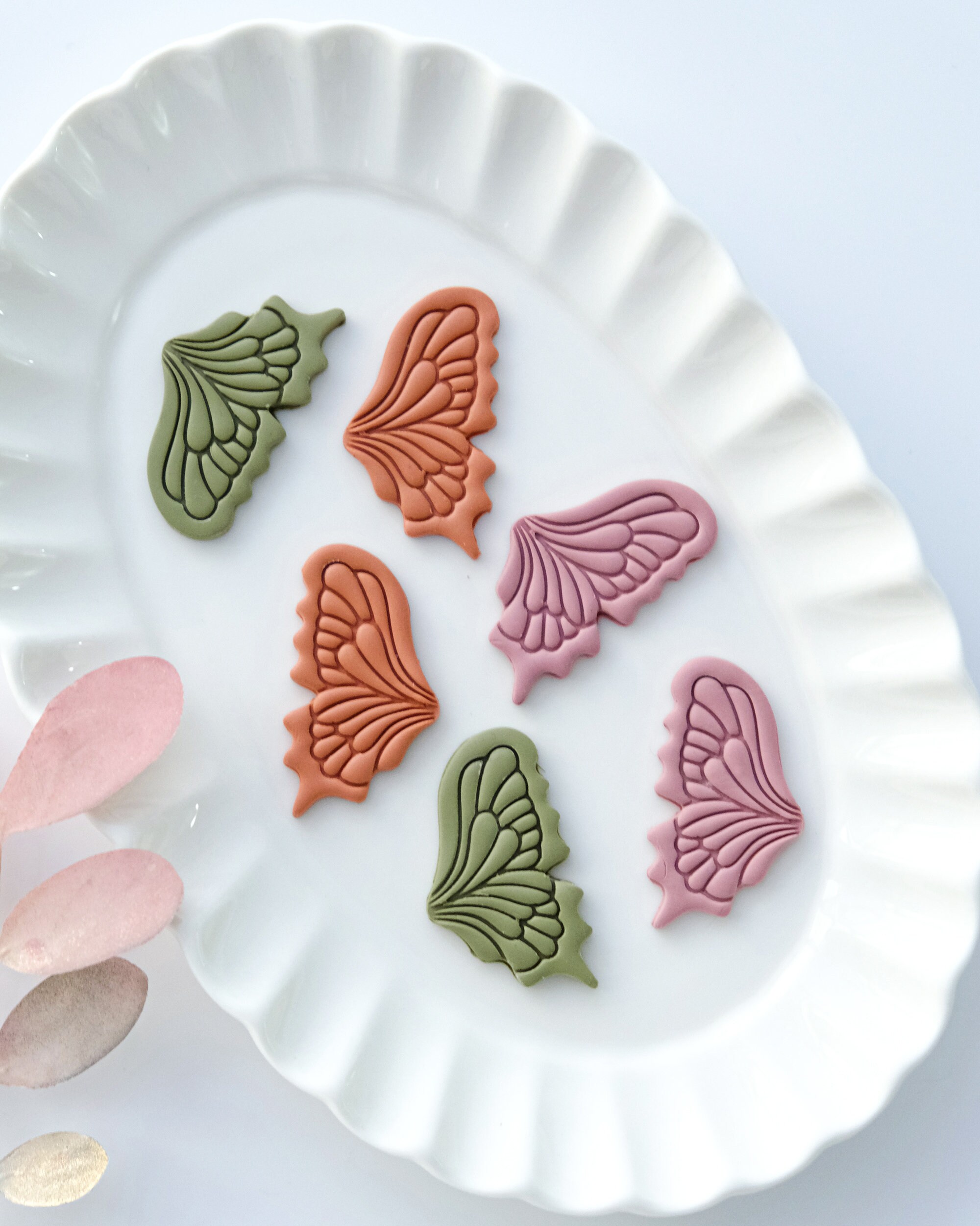 Fairy Wings Clay Cutters Butterfly Polymer Clay Cutters Etsy