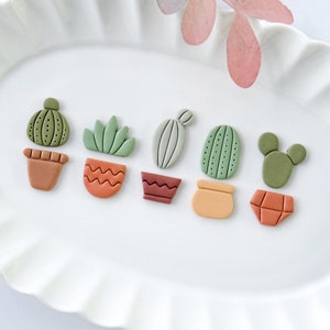 Plant Pots Polymer Clay Cutters Stud Earring Cutters Jewelry Making image 10