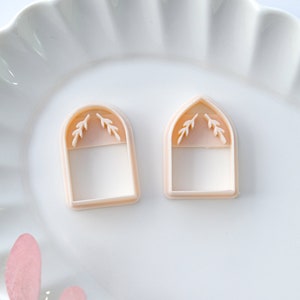 Arch Polymer Clay Cutters Art Deco Clay Earring Cutters image 8