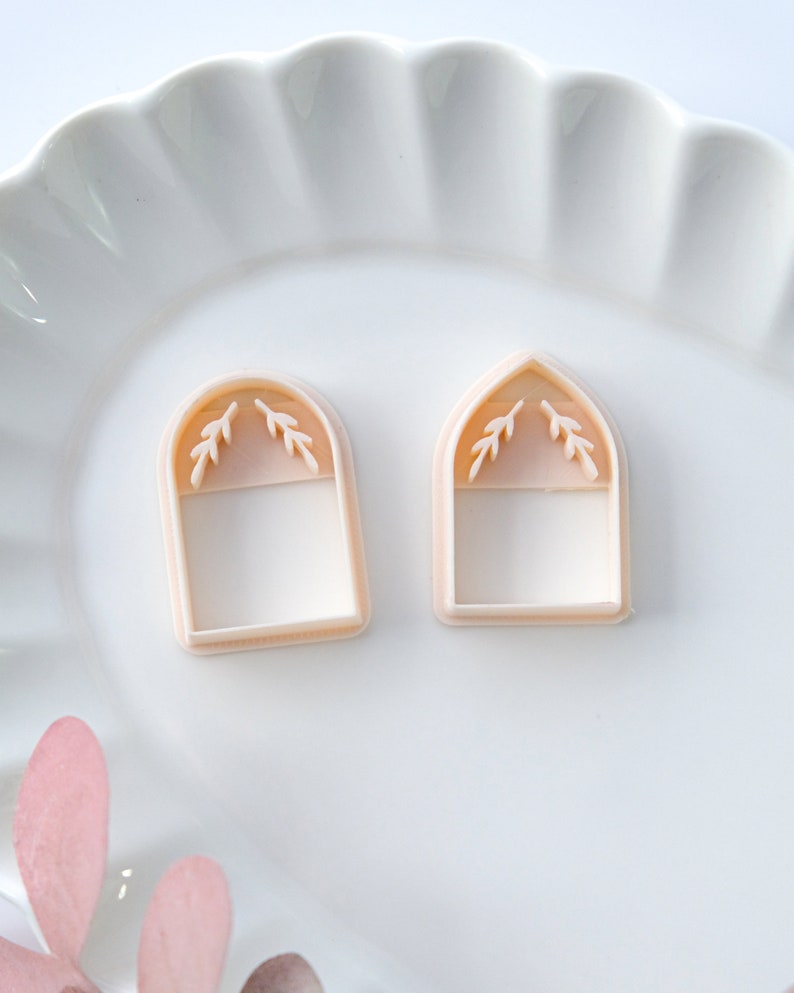 Arch Polymer Clay Cutters Art Deco Clay Earring Cutters image 8