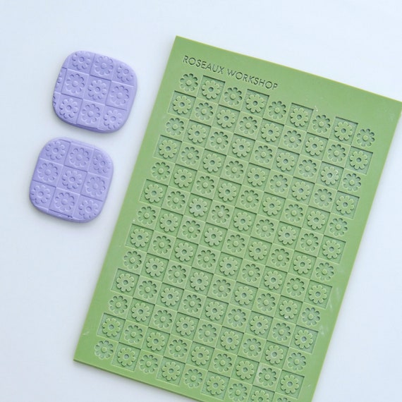 Polymer Clay Texture Sheet, Texture Mat For Polymer Clay