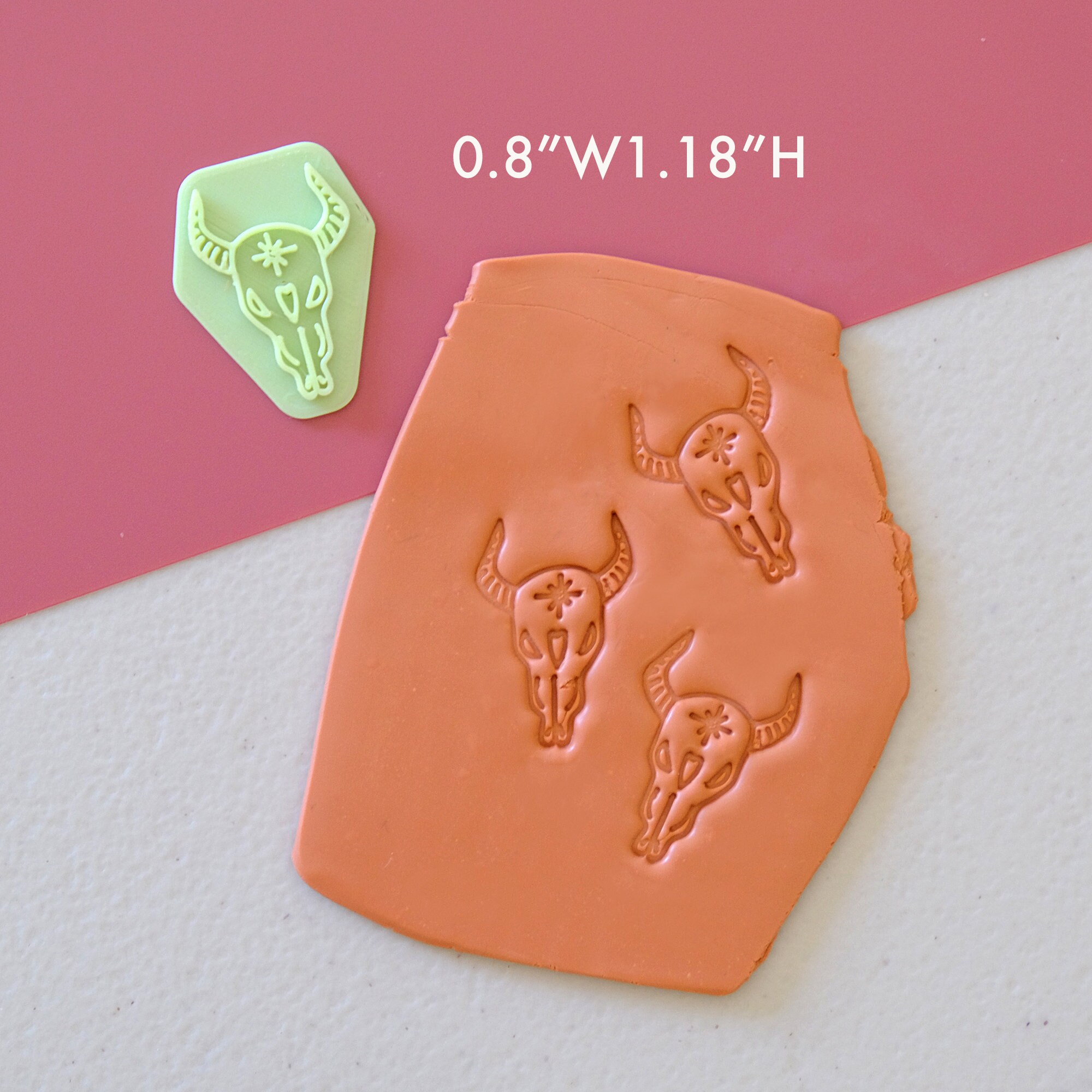 Boho Polymer Clay Stamps Clay Embossing Stamps Soap Etsy