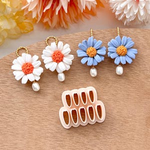 Daisy Petal Polymer Clay Cutter | Clay Earring Making Tool