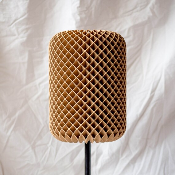 Lamp Shade Light Wood Etsy UK