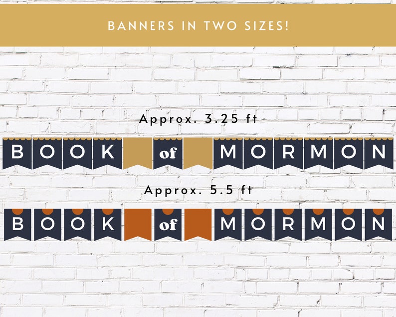Kit de tablón de anuncios de la Primaria 2024 / Decoraciones del Libro de Mormón de la Primaria 2024 / Primaria Ven, sígueme / Presidencia / Letreros temáticos del Libro de Mormón imagen 5