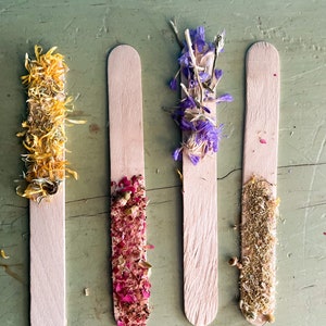 Fairy herb wands +bunny boredom buster toy+organic