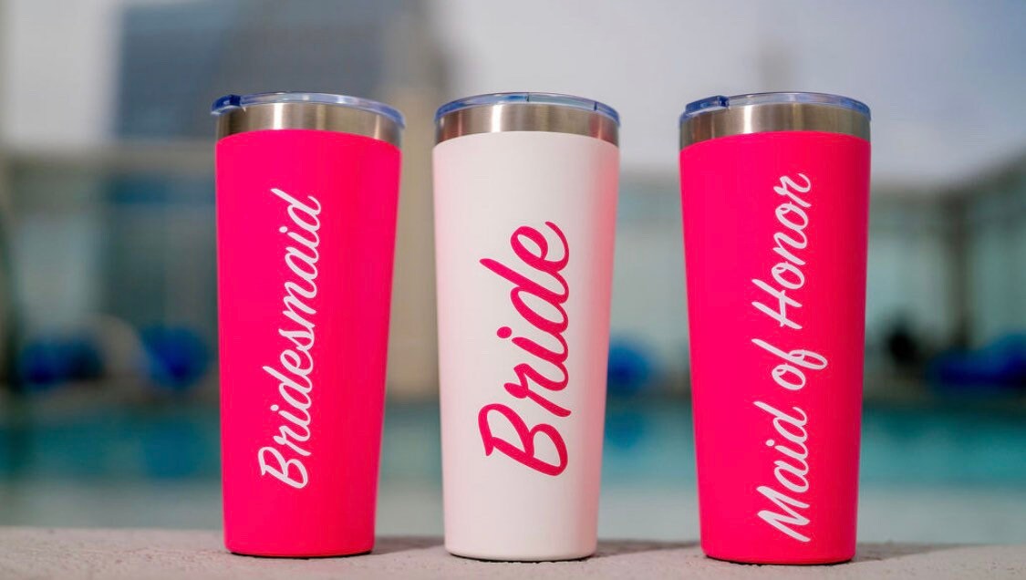 Party Tumblers Wedding Tumblers Bachelorette Tumblers Etsy