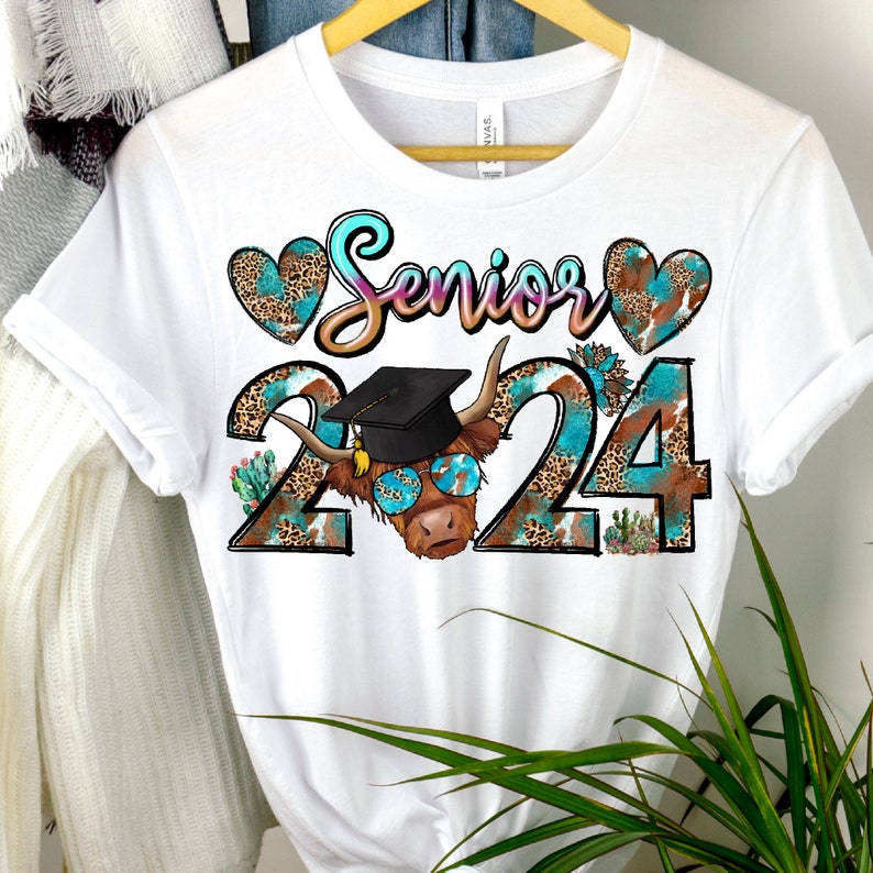 Cow 2024 Senior Png Sublimate Designs Download Senior 2024 Etsy