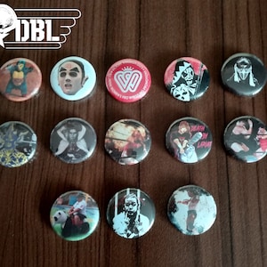 Death By Lariat - Puroresu x Deathmatch x Joshi Pin Badge (25mm)
