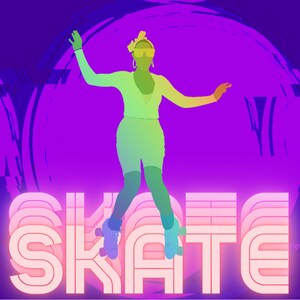 Skateboarding Digital Print - Unieke kunst aan de muur voor skateliefhebbers