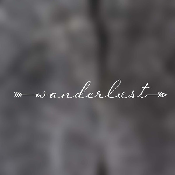 Wanderlust Decal | Adventure Decal | Wanderlust Sticker | Cool Stickers