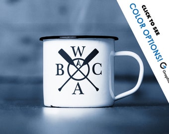 Naklejka winylowa BWCA Paddle | Naklejka na obszar kajakowy Boundary Waters