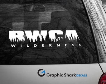 Naklejka BWCA Wilderness | Naklejka na samochód, laptop w północnej Minnesocie