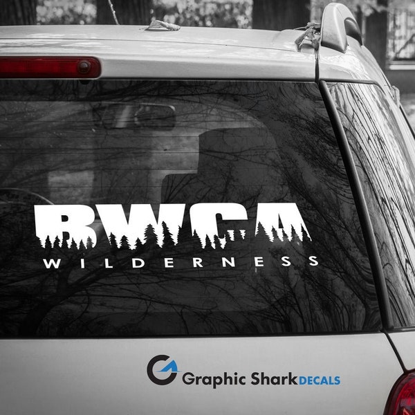 Boundary Waters Canoe Area Decal | BWCA Decal | Northern Minnesota Decals | Cool Stickers | Cool Laptop Stickers