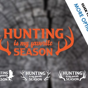Hunting Decal | Deer Hunter Sticker | Hunting Gifts For Men | Deer Moose Elk Mule Deer | Cool Stickers | Cool Laptop Stickers