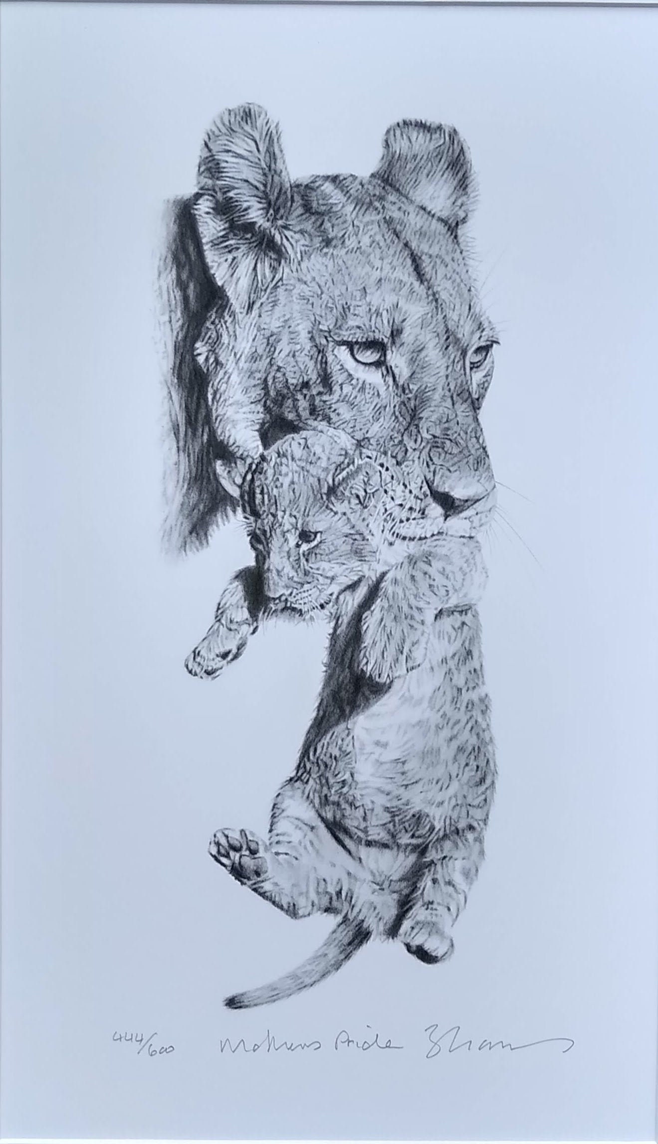 Easy mother outlet pencil drawing