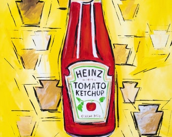 Keystone Ketchup Giclee Art Print