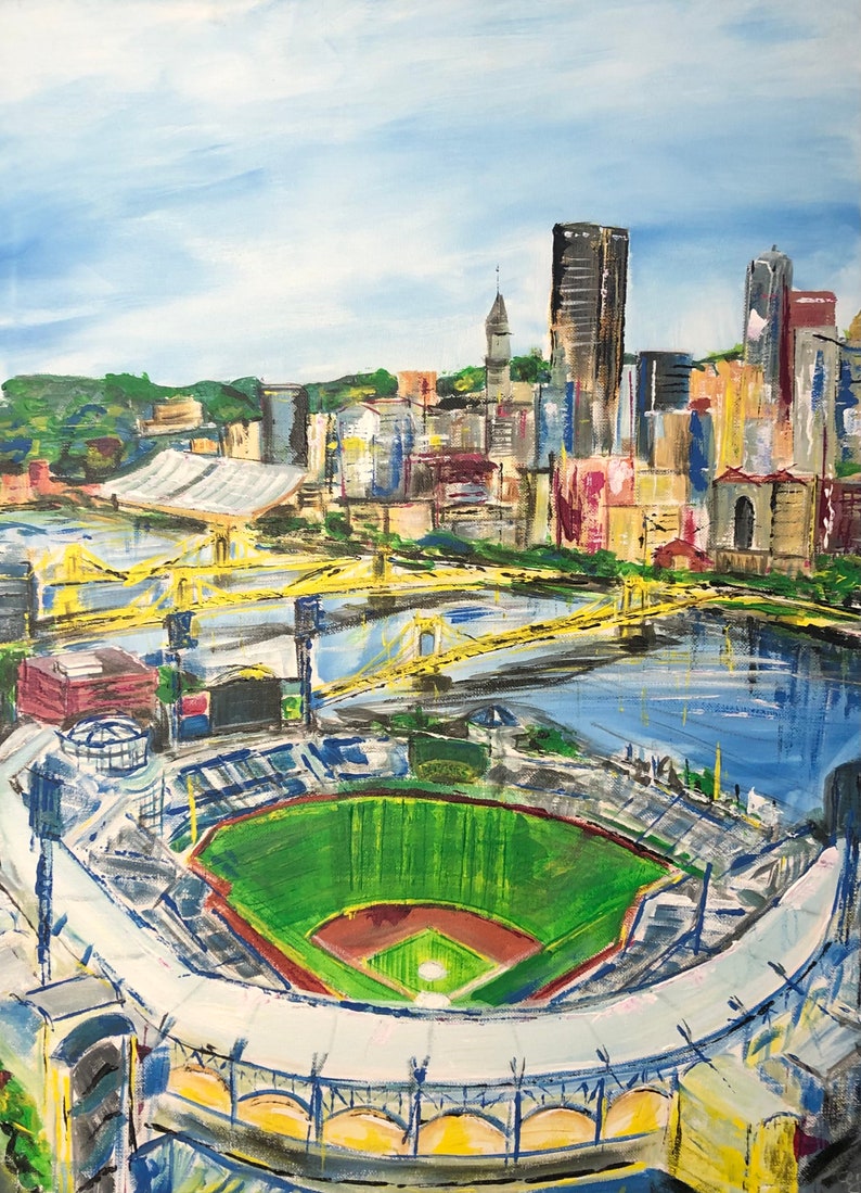 PNC Park Giclee Art Prints image 1