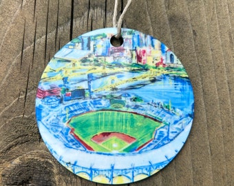 Metal Pittsburgh Ornaments-PNC Park