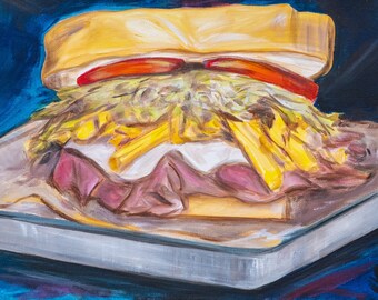 Cap ‘n Cheese Giclee Art Print