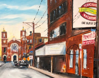 The Strip District Giclee Art Print