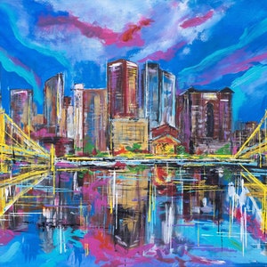 Pittsburgh Vibes Giclee  Art Print