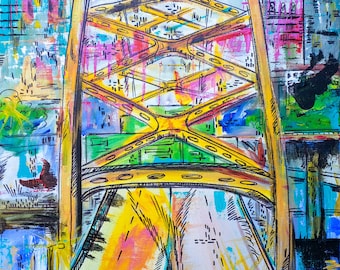 Other Lane Pittsburgh Giclee Art Print