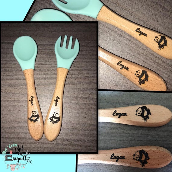 Premier Couvert Bebe Personnalise Etsy