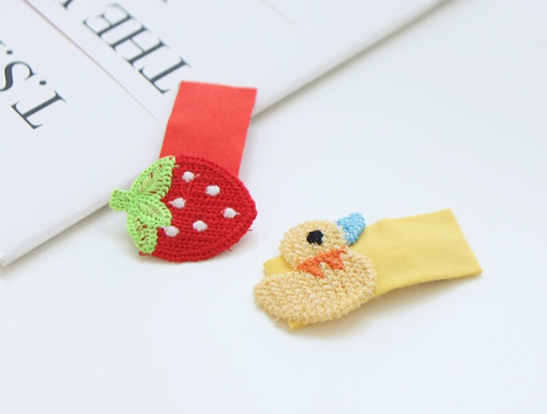 Cute hand-knitted Baby Hair Pin