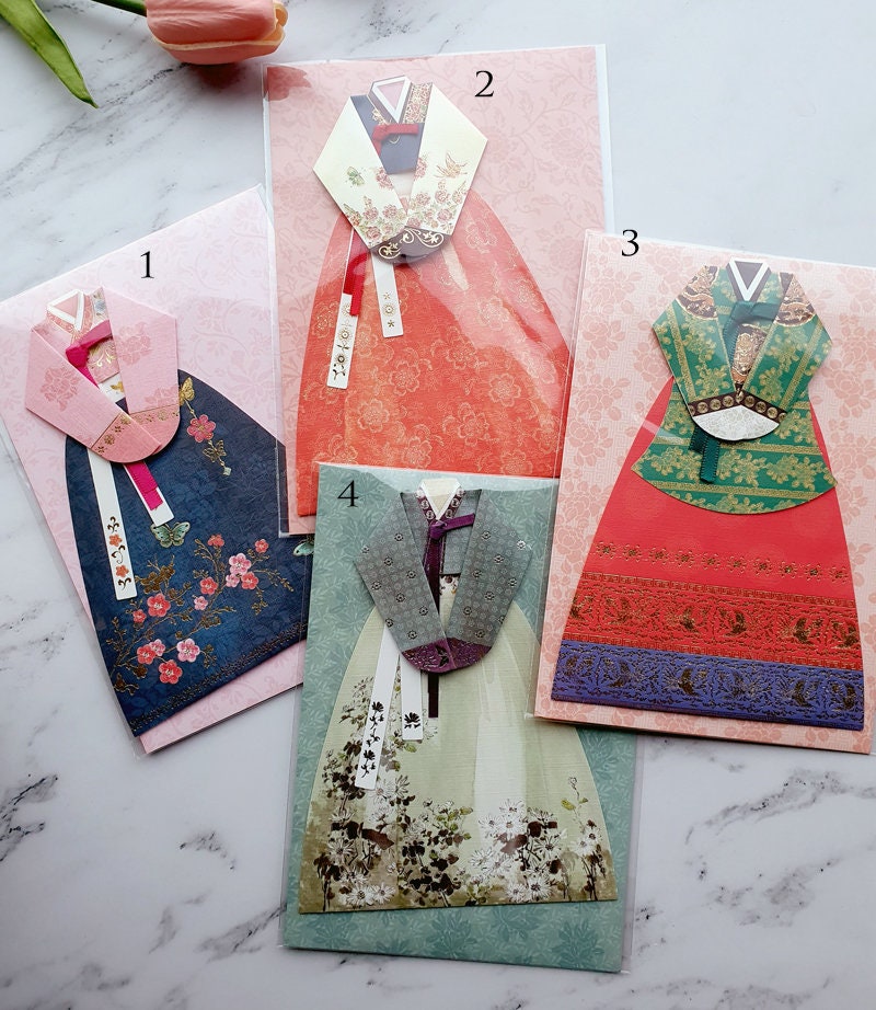 Korean Gift Box for Her Traditional Pouch Cookie Pearl Pen Etsy