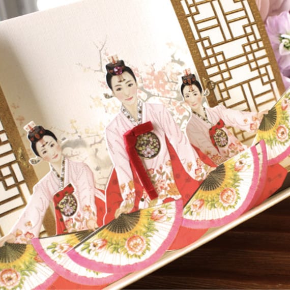 Korea Tour Pop-up Card - Korean Souvenir, Kpop, Giftcard - Etsy