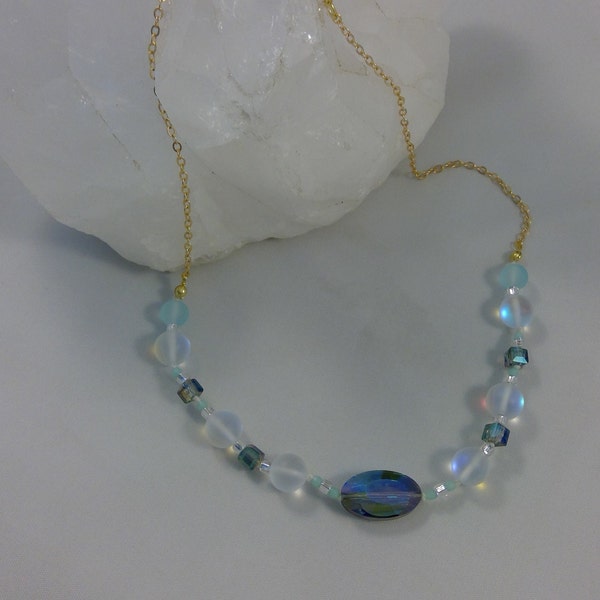 Dramatic Glass Necklace