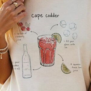 Cape Codder Cocktail T-shirt | Cape Cod