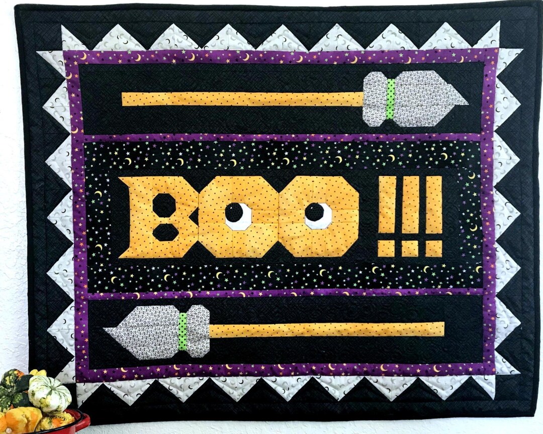 24 1/2 X 32 1/2 Little Boo Table Topper or Runner Pattern Pdf - Etsy